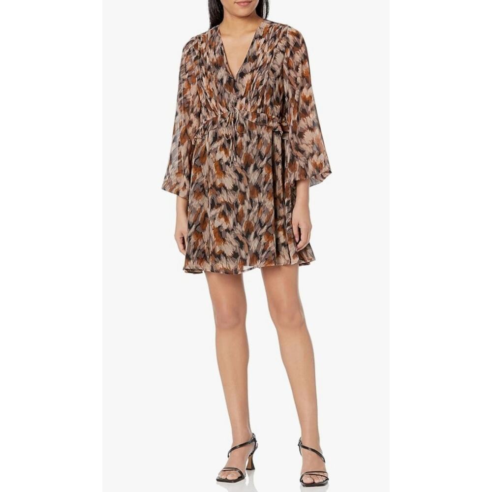 Steve Madden Rami Dress In Oak Buff Women's Size S